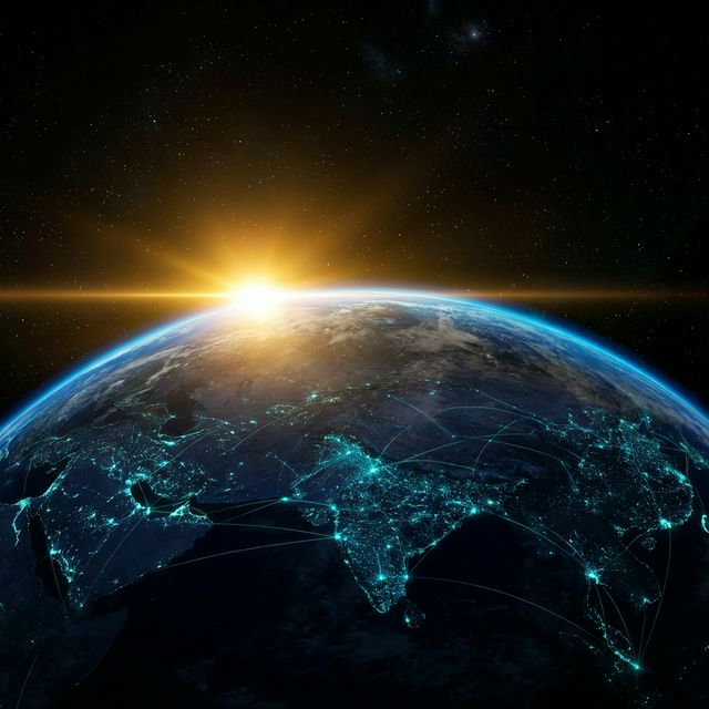 Digital Dawn - Earth from Space